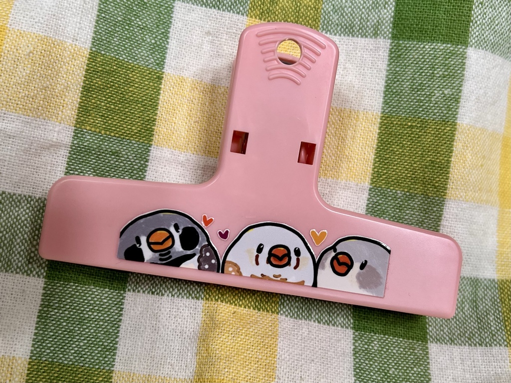 キンカビッグマグネットクリップ（桃）