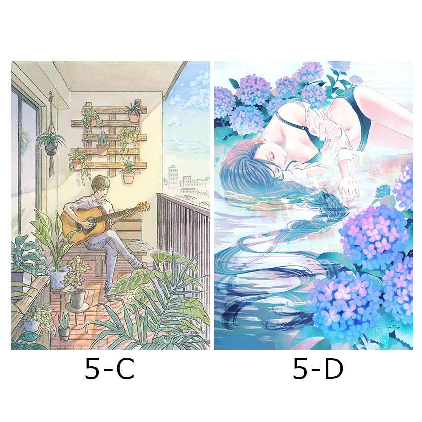 【ポストカード⑤】絵柄をお選びください