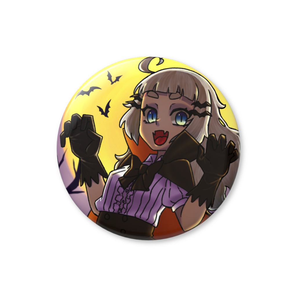ハロウィンカクノさん缶バッジ