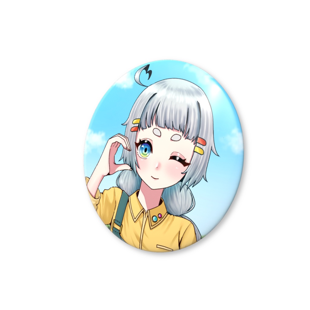 カクノさん缶バッジ