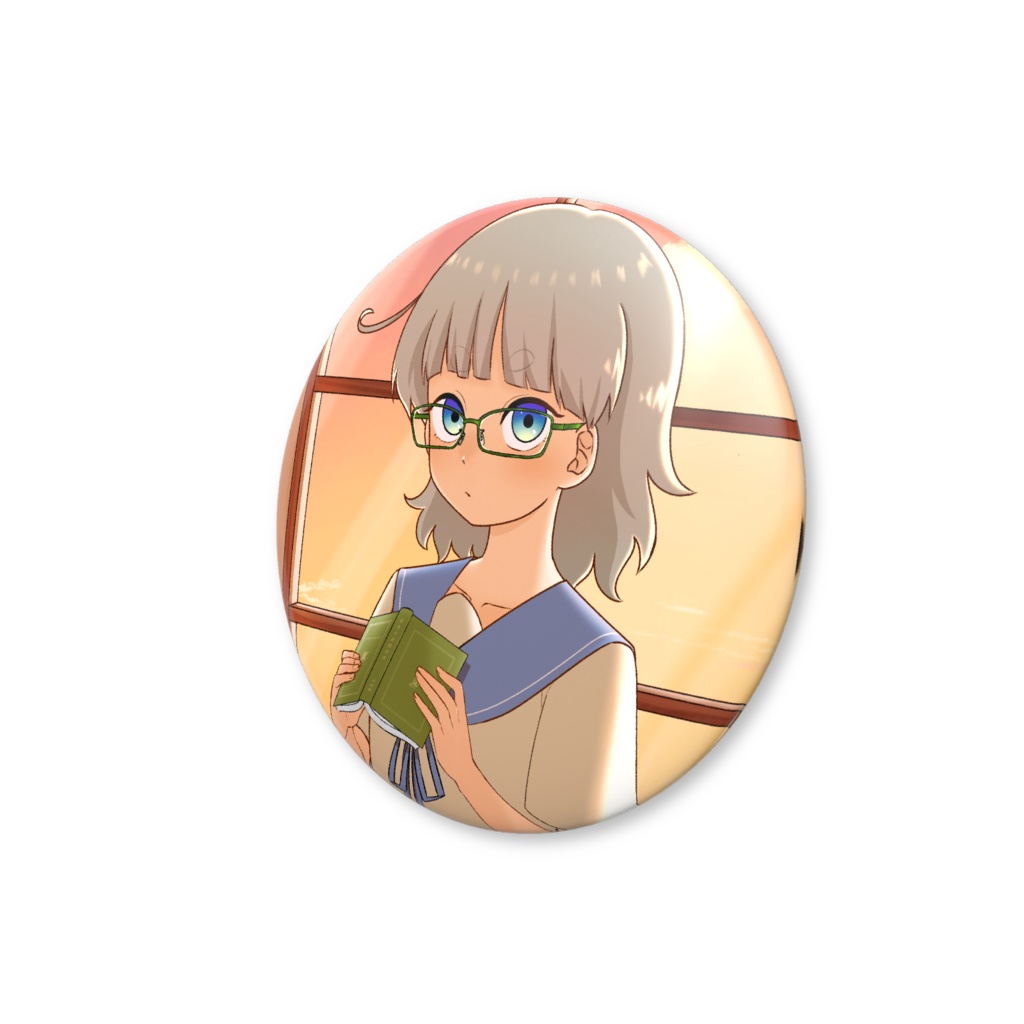 セーラーカクノさん缶バッジ