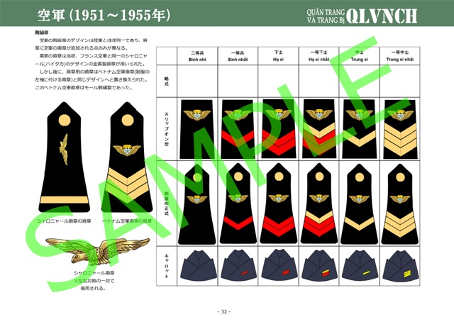 ベトナム共和国軍の軍装1949-1975 Vol.3