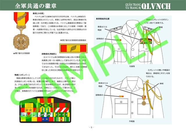 ベトナム共和国軍の軍装1949-1975 Vol.3