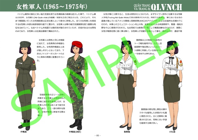 ベトナム共和国軍の軍装1949-1975 Vol.3