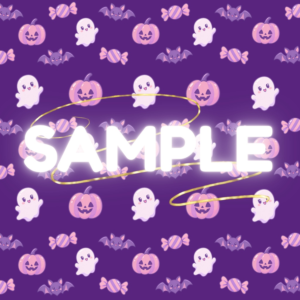 Puru Puru HALLOWEEN Digital Pape|ハロウィンデジタルペーパー3枚セット