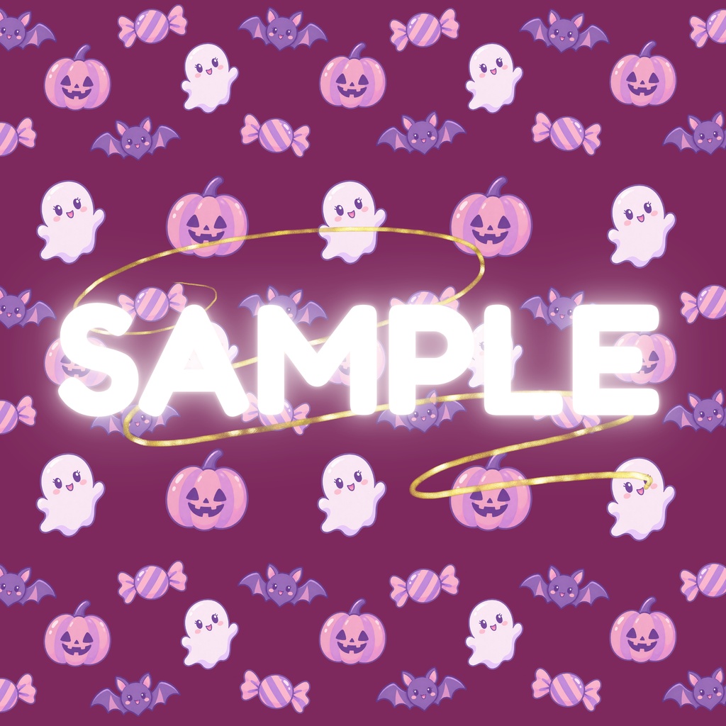 Puru Puru HALLOWEEN Digital Pape|ハロウィンデジタルペーパー3枚セット