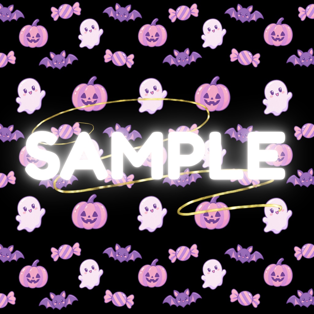 Puru Puru HALLOWEEN Digital Pape|ハロウィンデジタルペーパー3枚セット