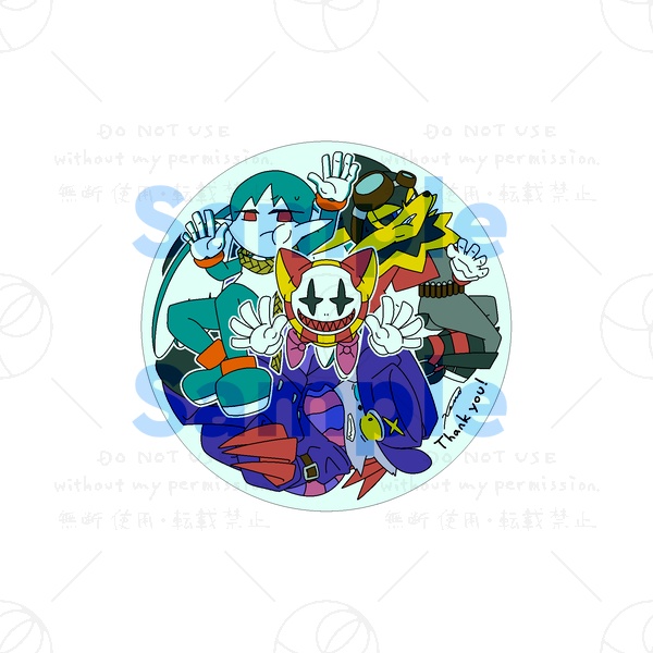つめこみステッカー