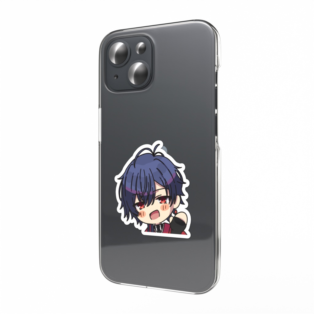 ミニ城京スマホステッカー