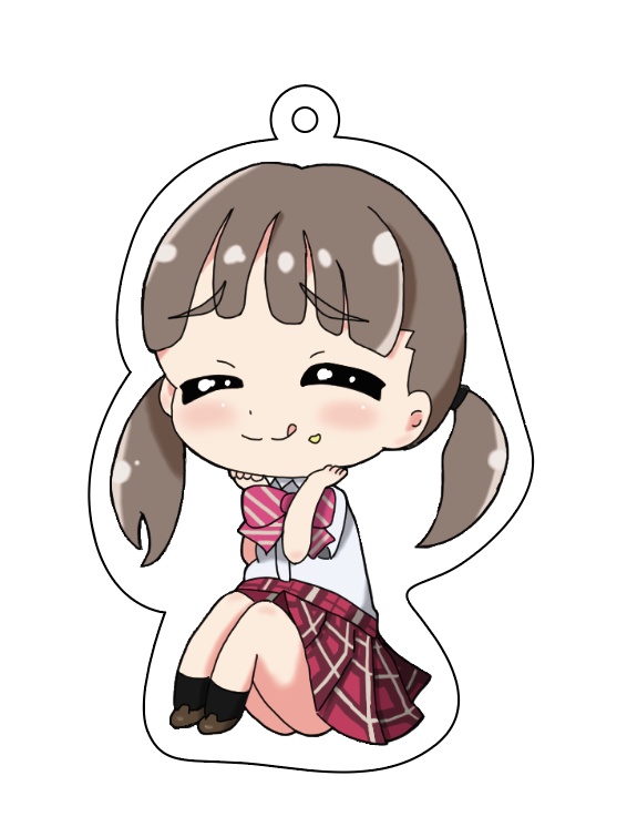 BLUEREFLECTION アクリルキーホルダー 靭こころ