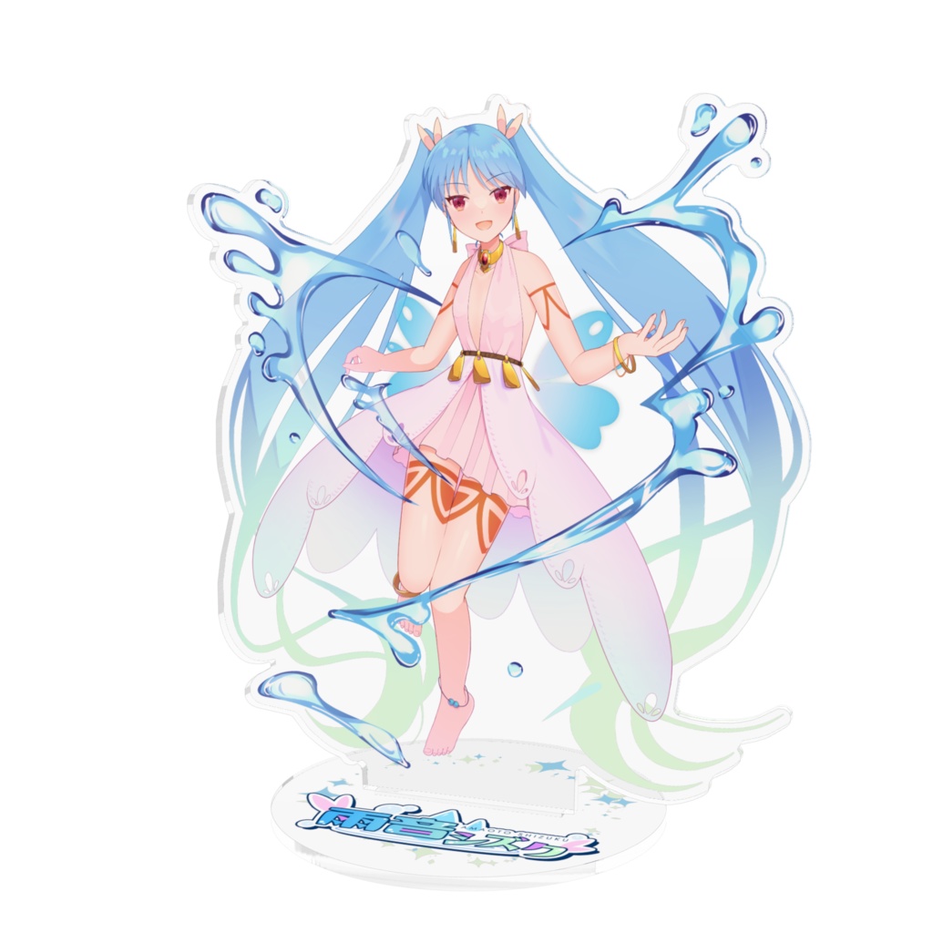 【アクスタ】水属性ツインテ巫女ちゃん