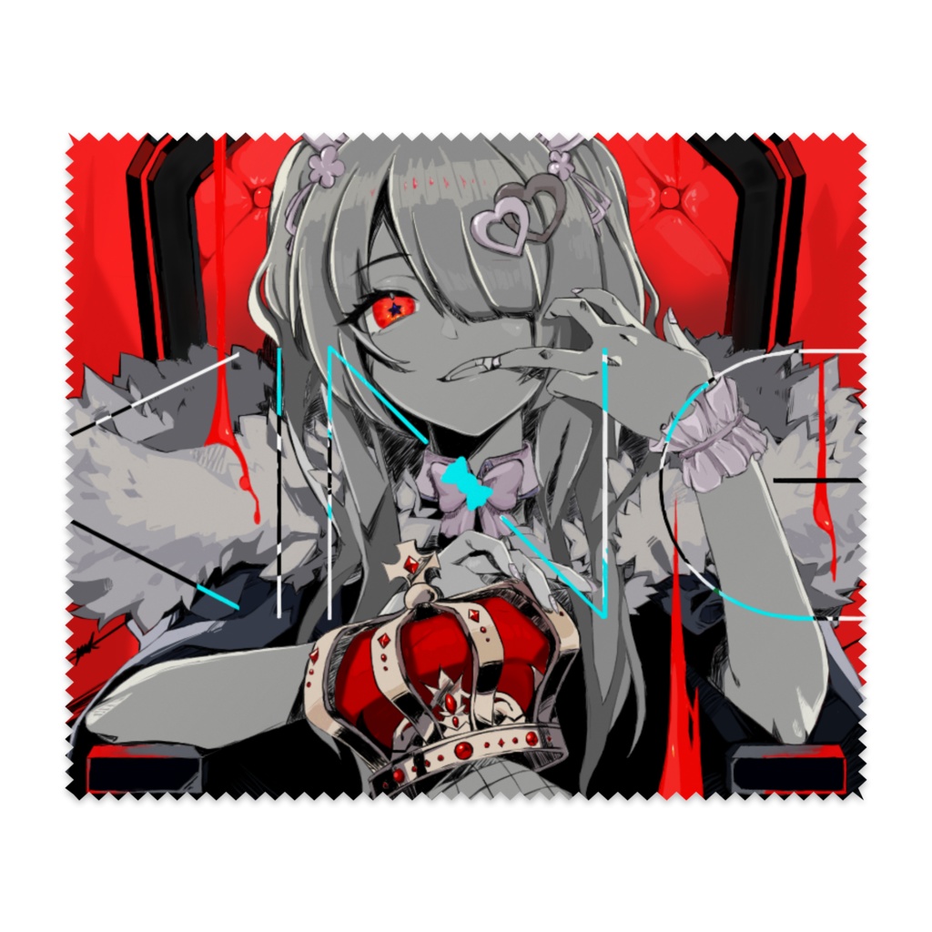 【1000回再生記念】メガネ拭き〜KING〜