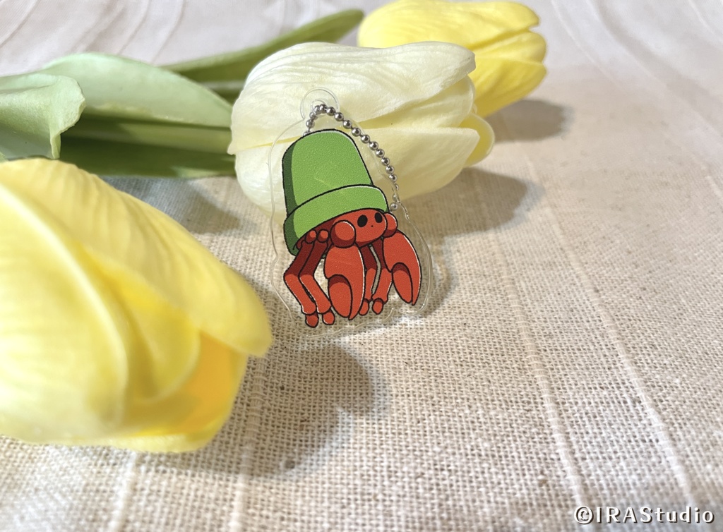 おやどさんのアクリルキーホルダー