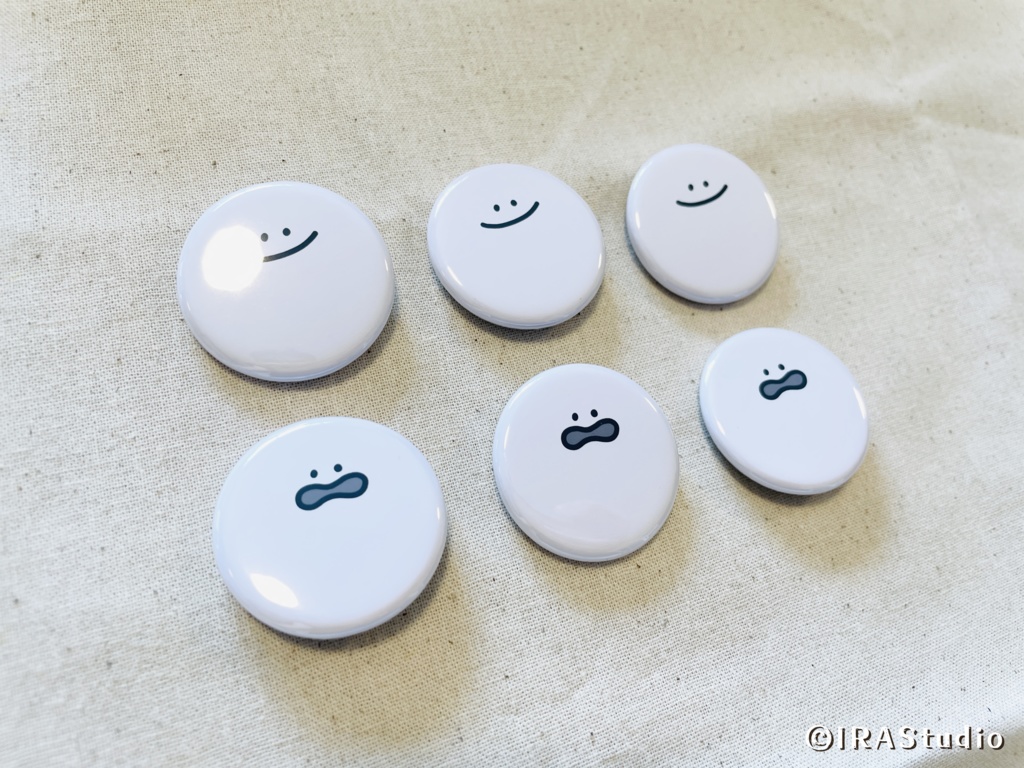 まるへたくん缶バッジ(全2種)