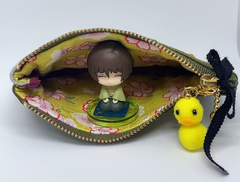 ~7石切丸イメージ~がま口財布&ミニポーチ&通帳入れ
