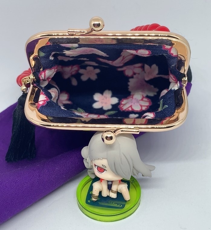 ~9岩融イメージ~がま口財布&ミニポーチ&通帳入れ