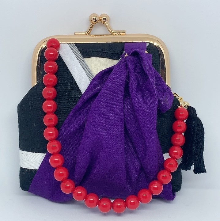 ~9岩融イメージ~がま口財布&ミニポーチ&通帳入れ