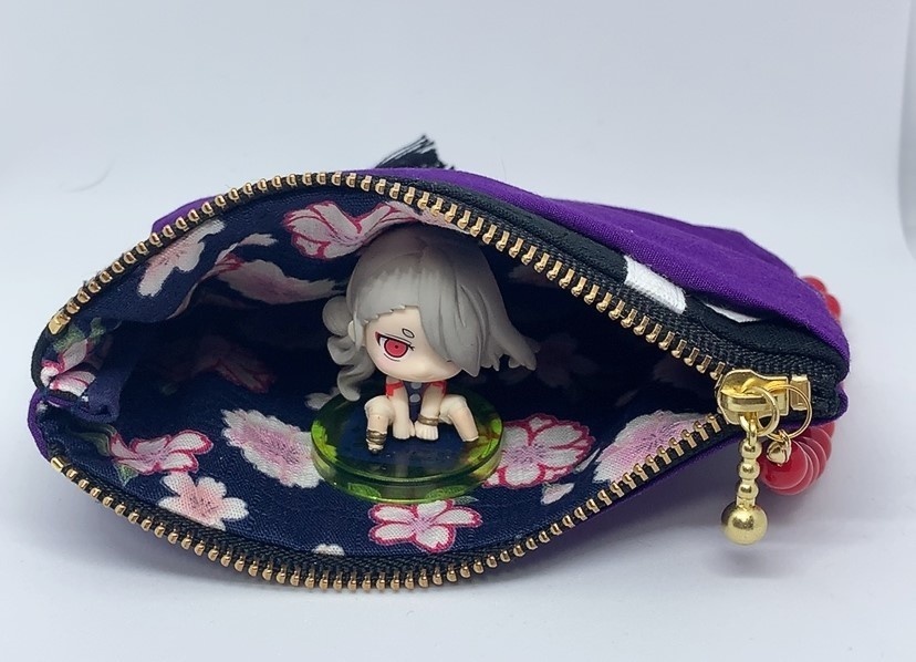 ~9岩融イメージ~がま口財布&ミニポーチ&通帳入れ