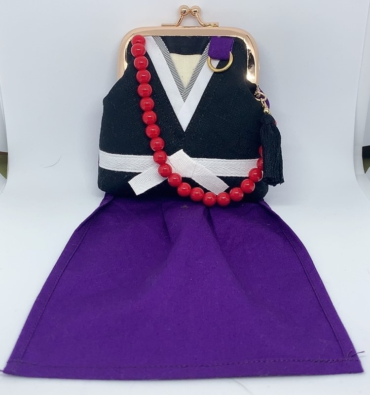 ~9岩融イメージ~がま口財布&ミニポーチ&通帳入れ