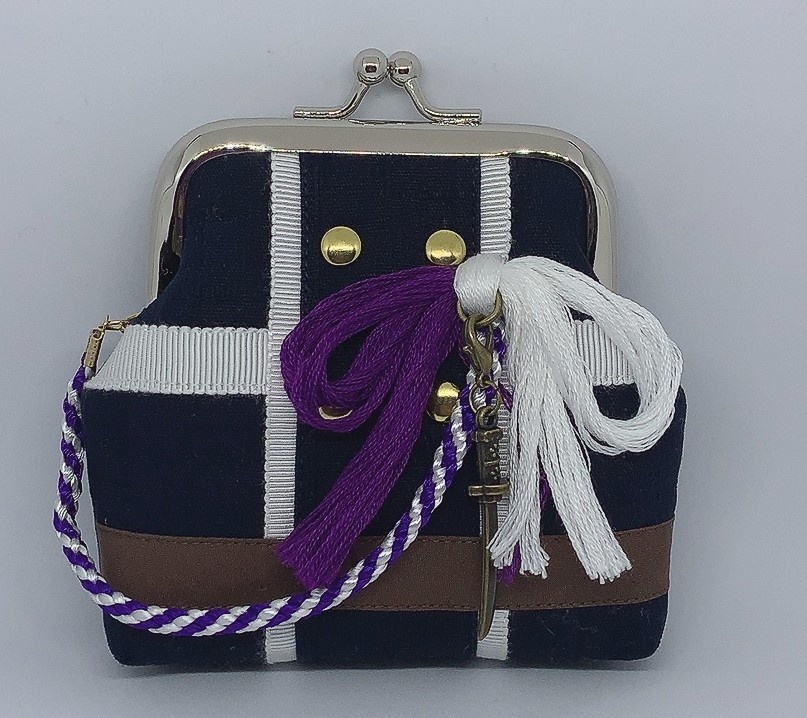 ~29骨喰藤四郎イメージ~がま口財布&ミニポーチ&通帳入れ