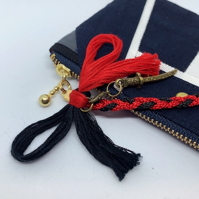 ~27鯰尾藤四郎イメージ~がま口財布&ミニポーチ&通帳入れ