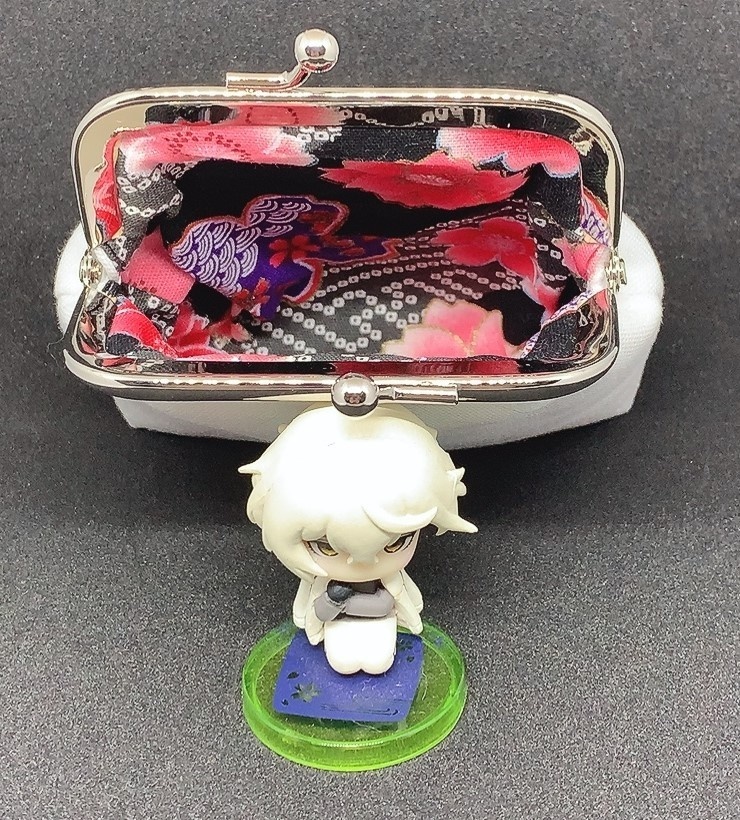 ~107髭切イメージ~がま口財布&ミニポーチ&通帳入れ