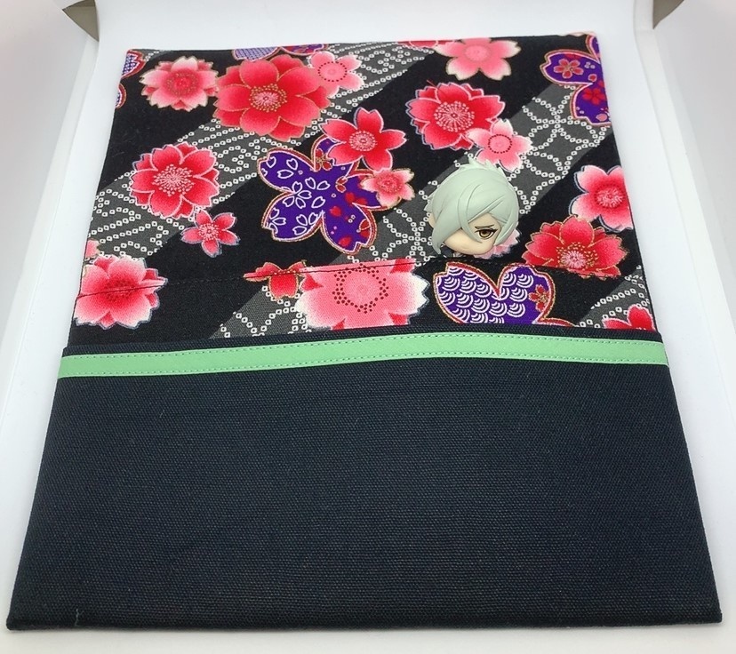 ~112膝丸イメージ~がま口財布&ミニポーチ&通帳入れ