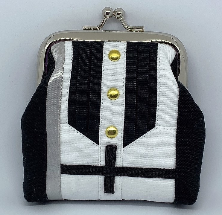 ~112膝丸イメージ~がま口財布&ミニポーチ&通帳入れ