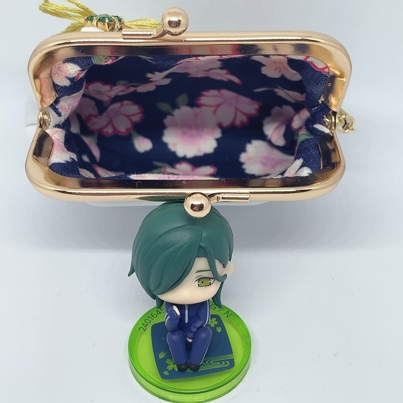 ~19にっかり青江イメージ~がま口財布&ミニポーチ&通帳入れ