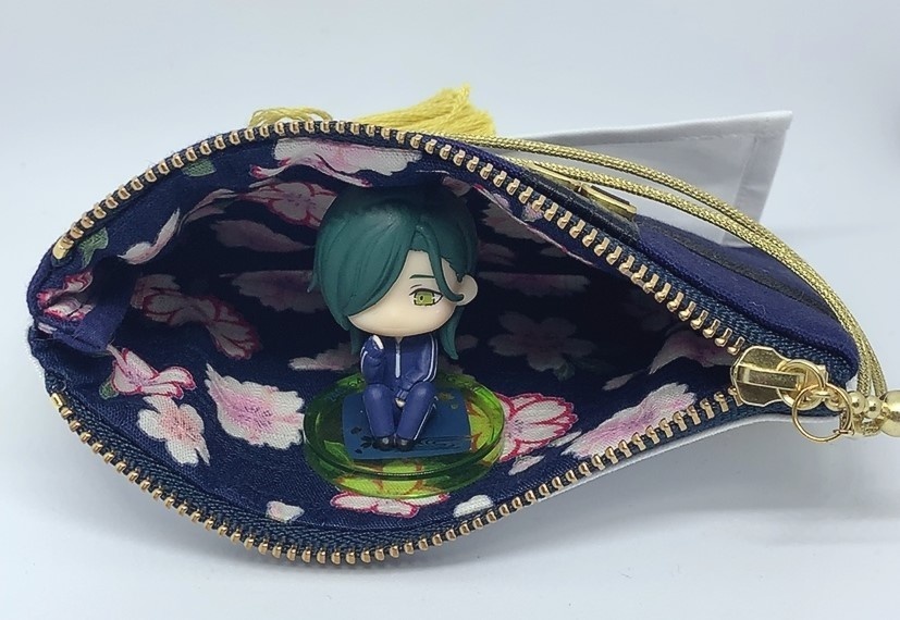 ~19にっかり青江イメージ~がま口財布&ミニポーチ&通帳入れ