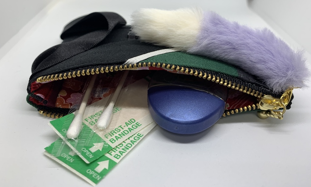 ~192五月雨江~イメージがま口財布&イメージミニポーチ