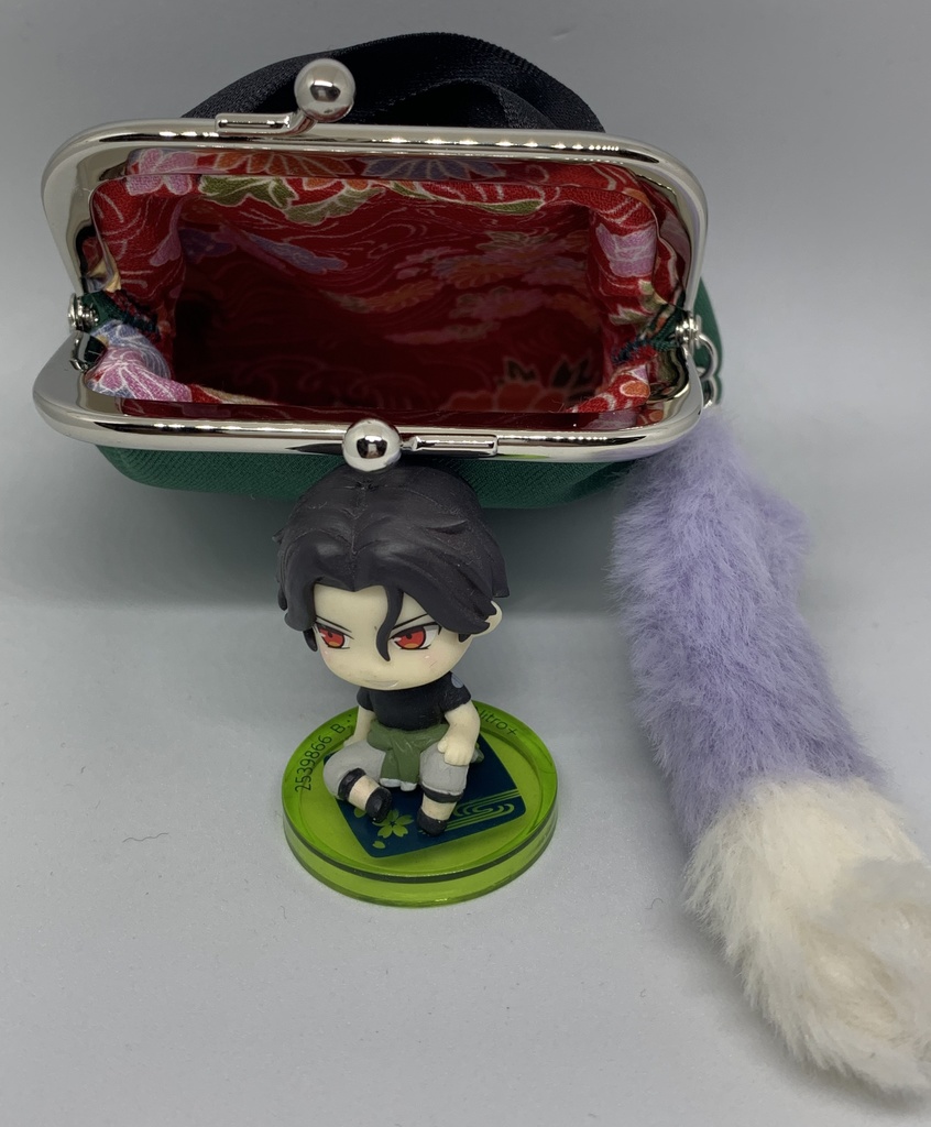 ~192五月雨江~イメージがま口財布&イメージミニポーチ