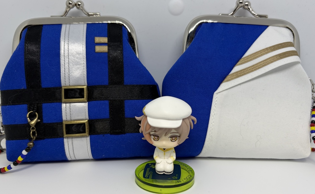 ~252二筋樋貞宗イメージ~がま口財布&ミニポーチ