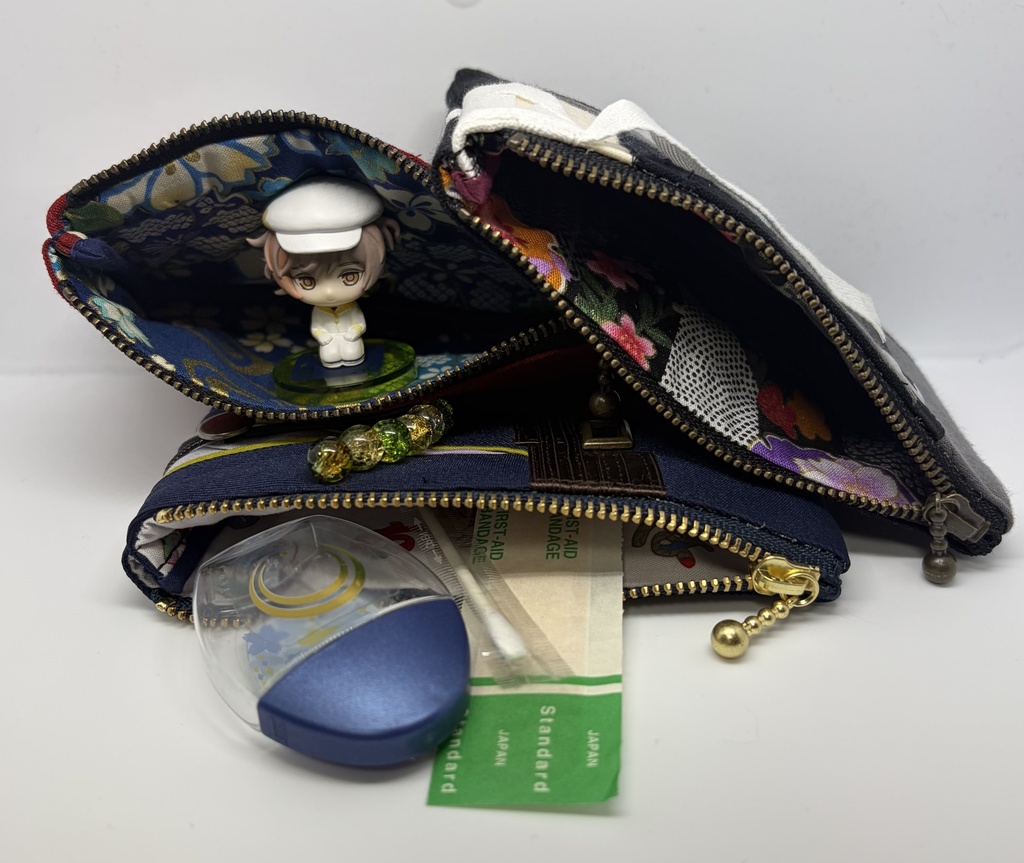 ~刀剣乱舞/文久土佐~イメージがま口財布&ミニポーチ