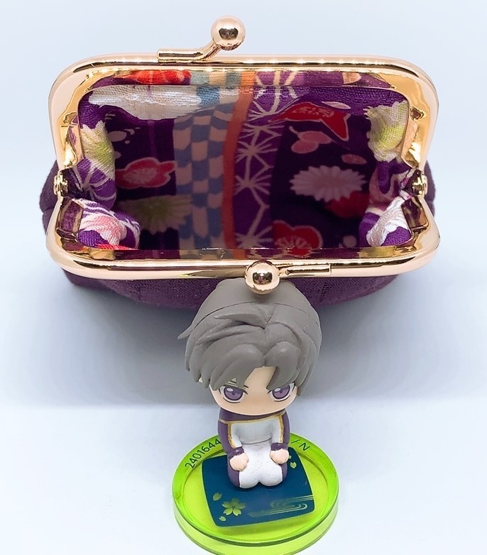 ~118へし切長谷部イメージ~がま口財布&ミニポーチ&通帳入れ