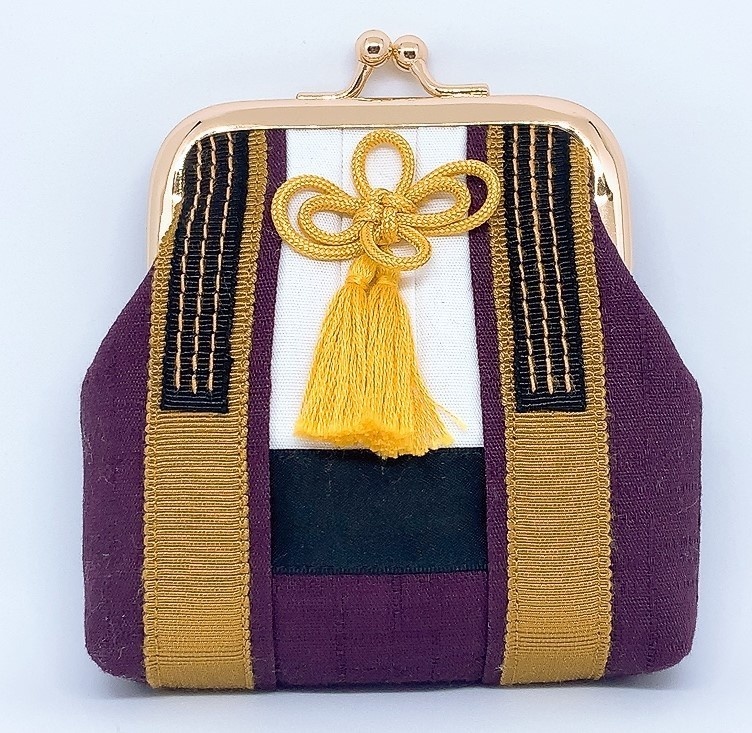 ~118へし切長谷部イメージ~がま口財布&ミニポーチ&通帳入れ