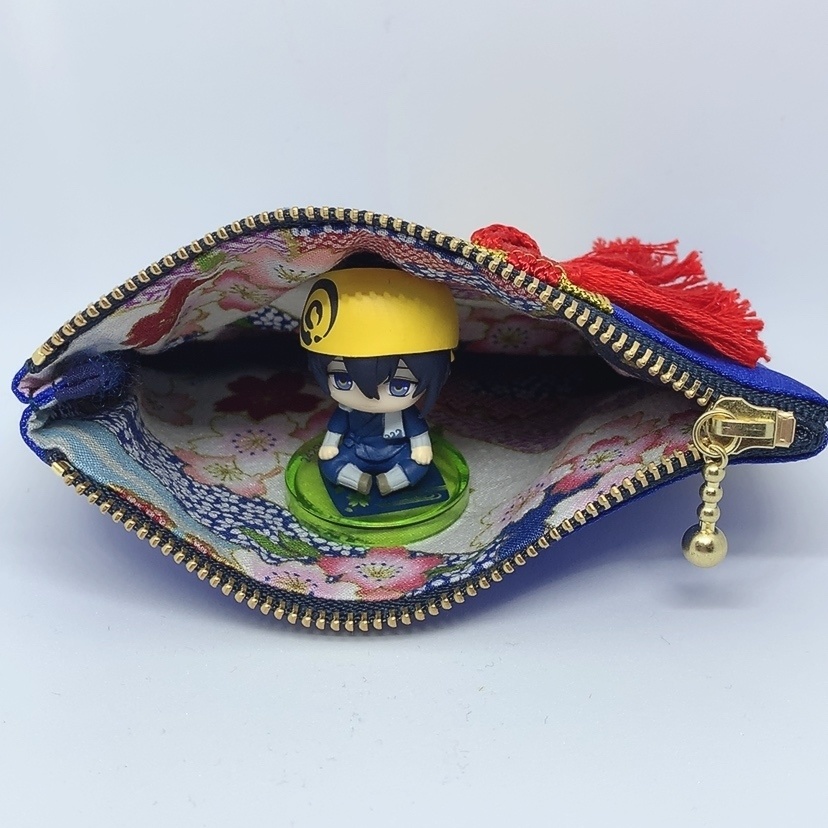 ~3三日月宗近イメージ~がま口財布&ミニポーチ&通帳入れ