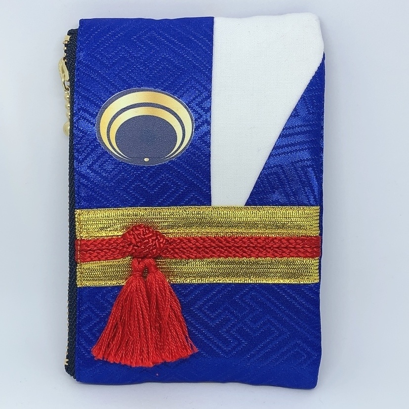 ~3三日月宗近イメージ~がま口財布&ミニポーチ&通帳入れ