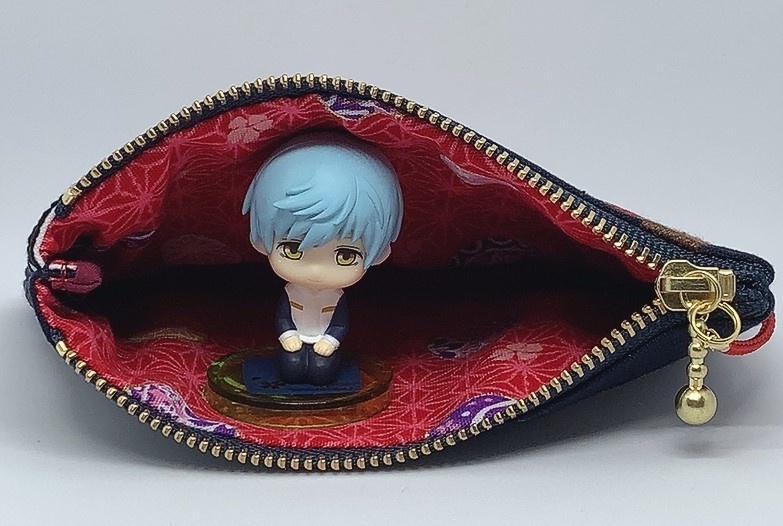 ~49薬研藤四郎イメージ~がま口財布&ミニポーチ&通帳入れ