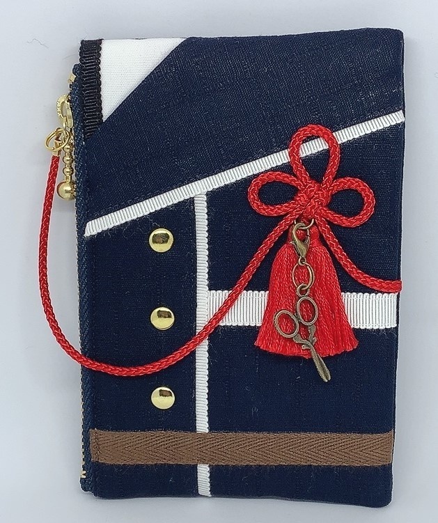 ~49薬研藤四郎イメージ~がま口財布&ミニポーチ&通帳入れ