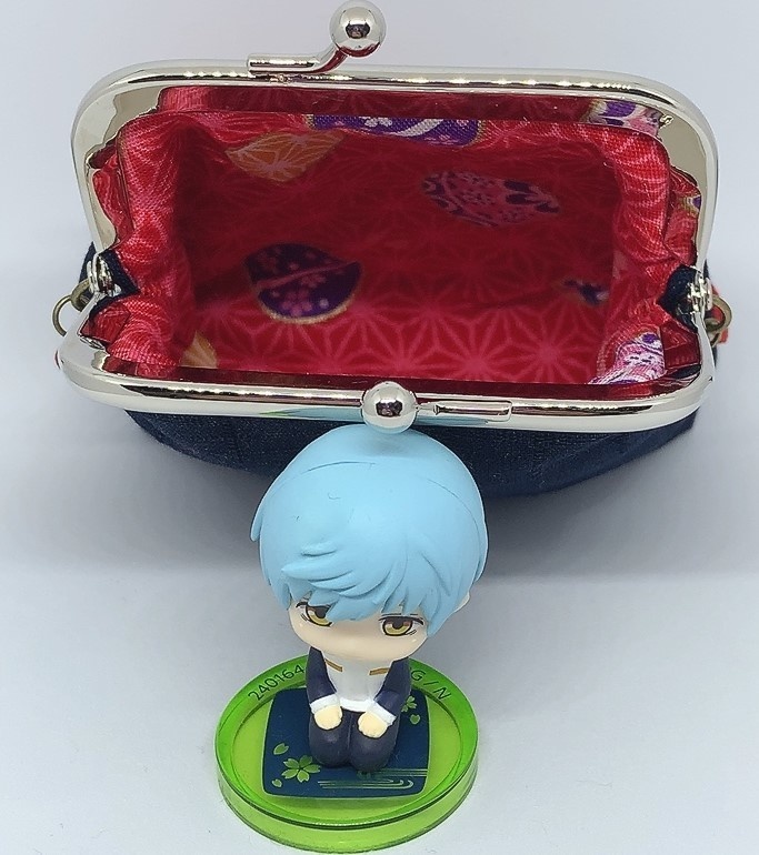 ~49薬研藤四郎イメージ~がま口財布&ミニポーチ&通帳入れ