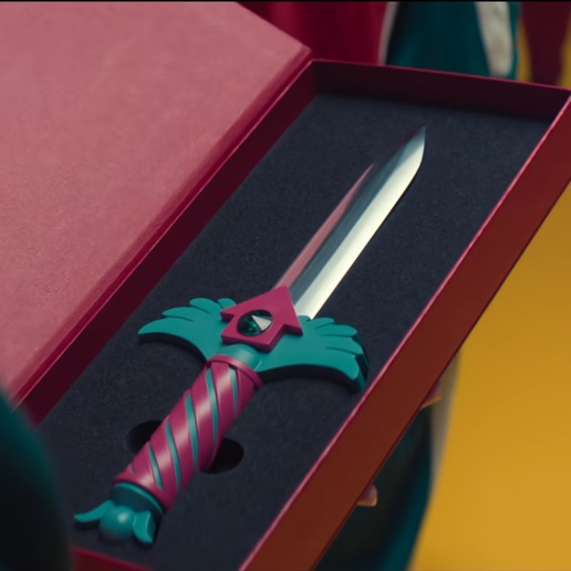 Low Poly Squid Game Season 3 Inspired stylized Knife