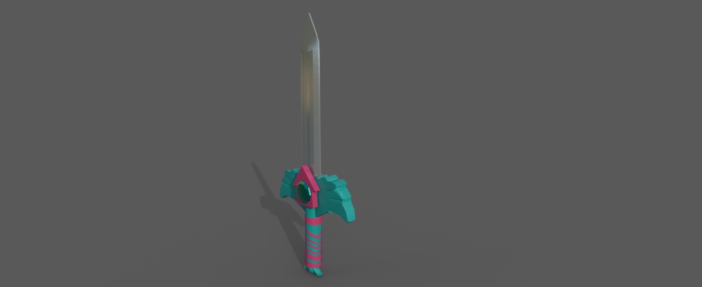 Low Poly Squid Game Season 3 Inspired stylized Knife