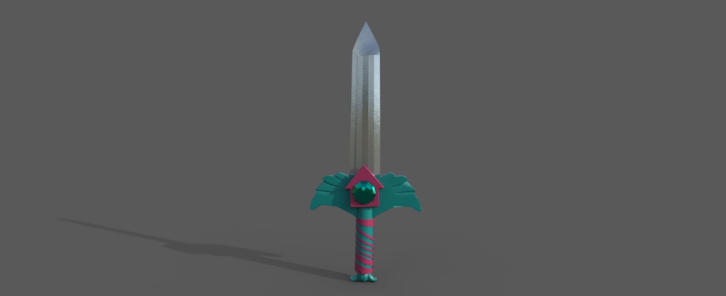 Low Poly Squid Game Season 3 Inspired stylized  Knife