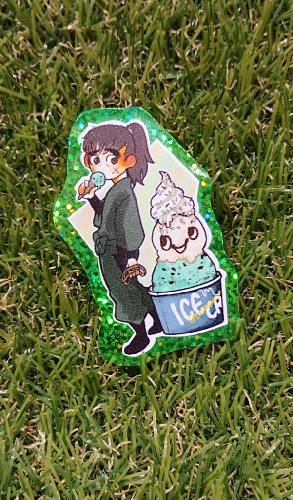 キラキラステッカー/長次