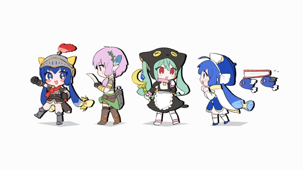 アクリルスタンド「どこでもカルテット」
