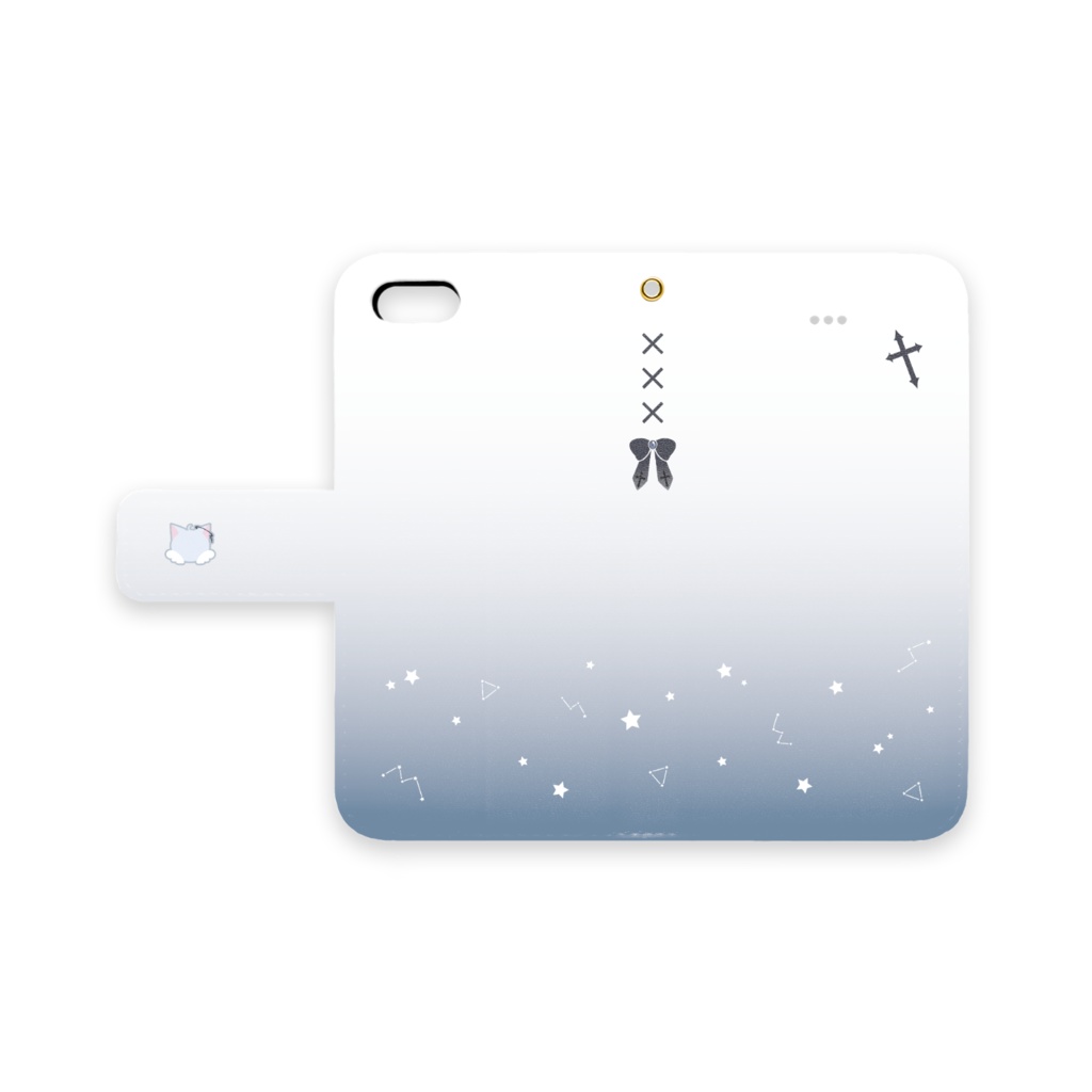 天使セウイメージ手帳型iPhoneケース【二次創作】