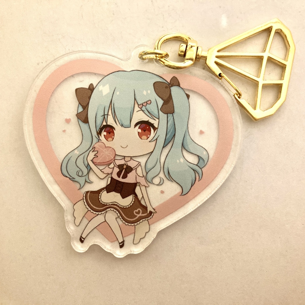 〈匿名発送〉ミーちゃんアクリルキーホルダー【二次創作】