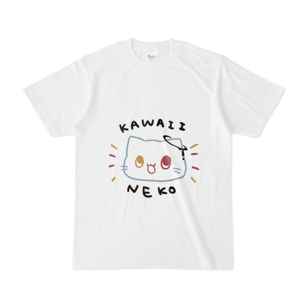 KAWAII NEKO Tシャツ (天使セウ イメージカラー)【二次創作】