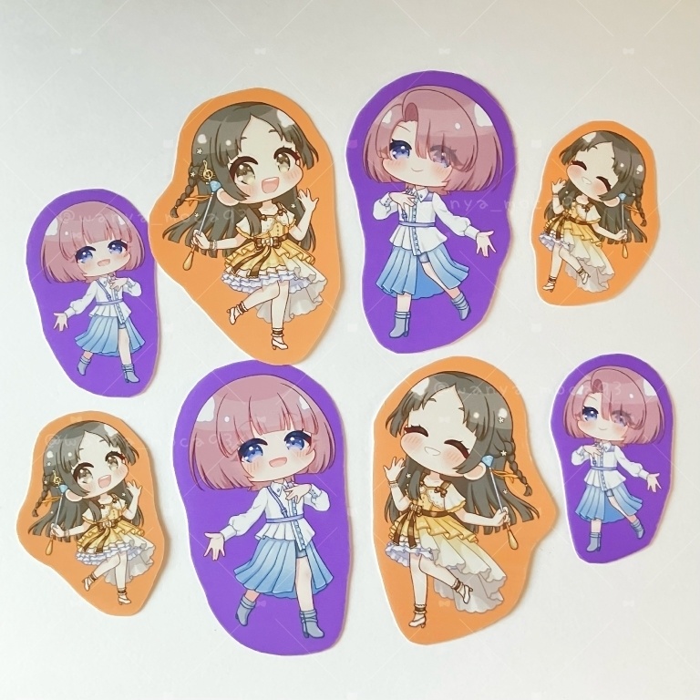 麻央&千奈グッズ【二次創作】